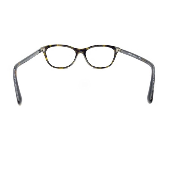Prada VPR 2AU-1O1 Tortoise Brown Eyeglasses Frames 53-17 140 Italy Designer - Picture 5 of 12